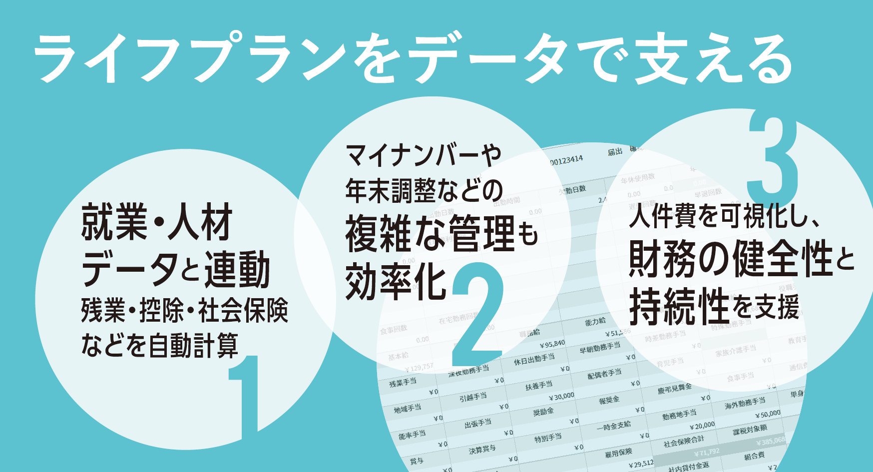 ライフプランをデータで支える